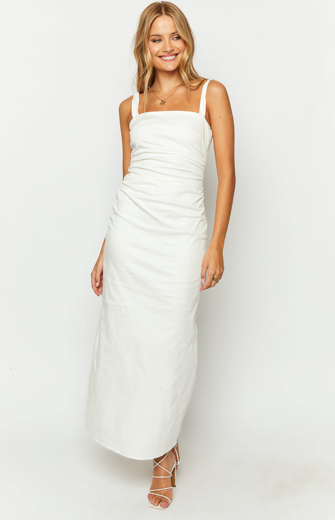 Angela Maxi Dress - White