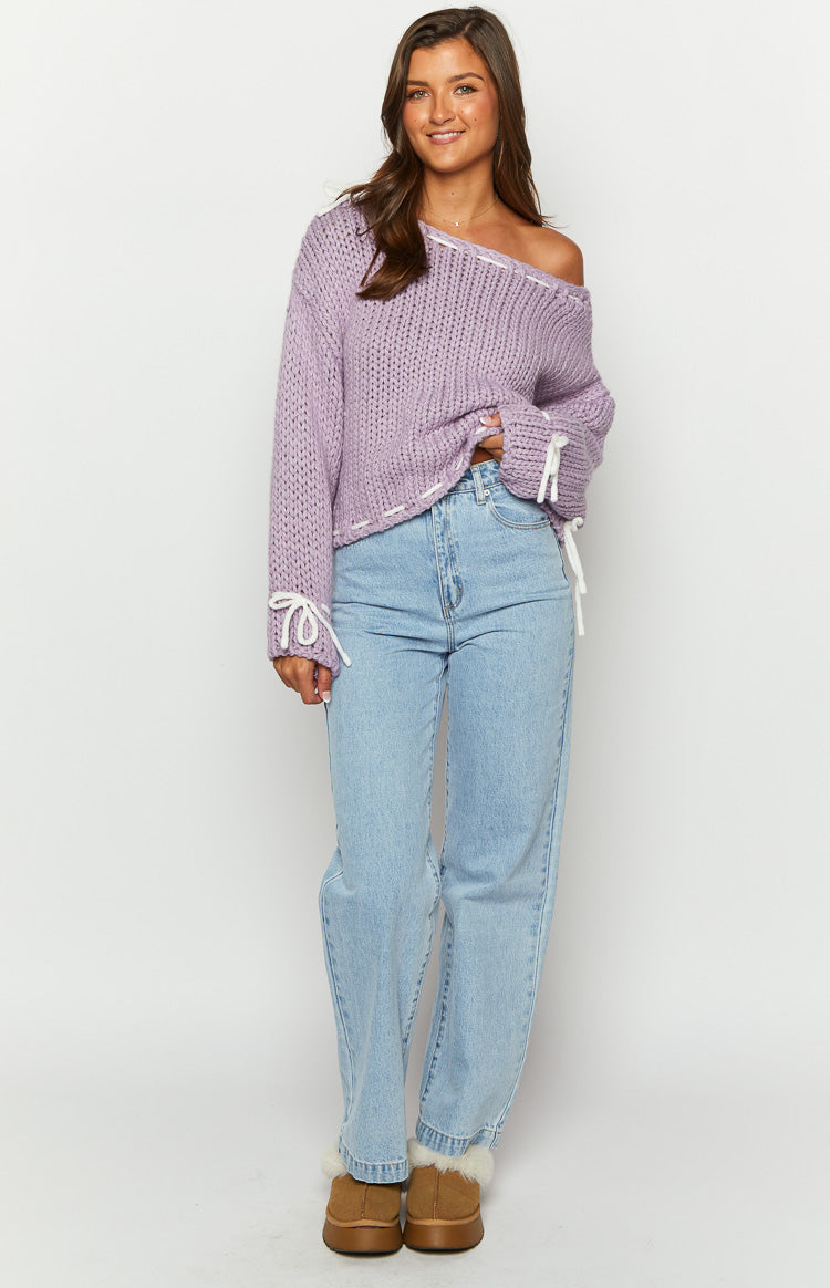 Bea Lilac Sweater Image