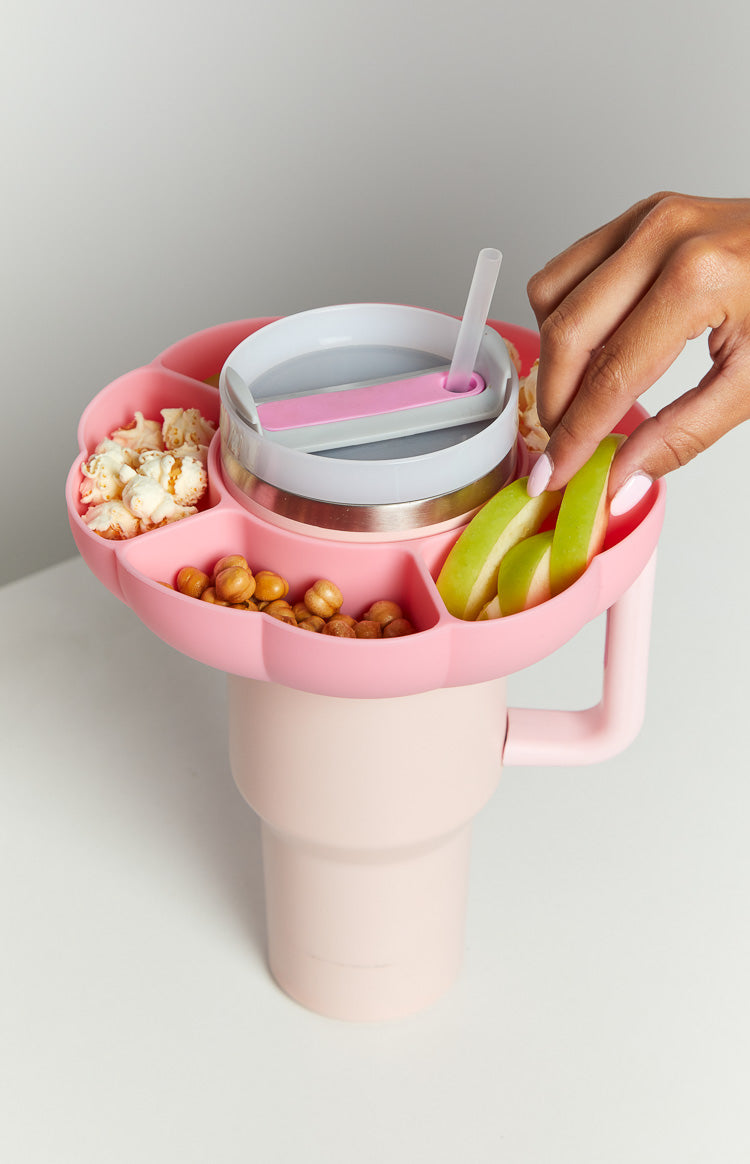 Beginning Boutique Miss Sippy Bubblegum Tumbler Snack Tray Image