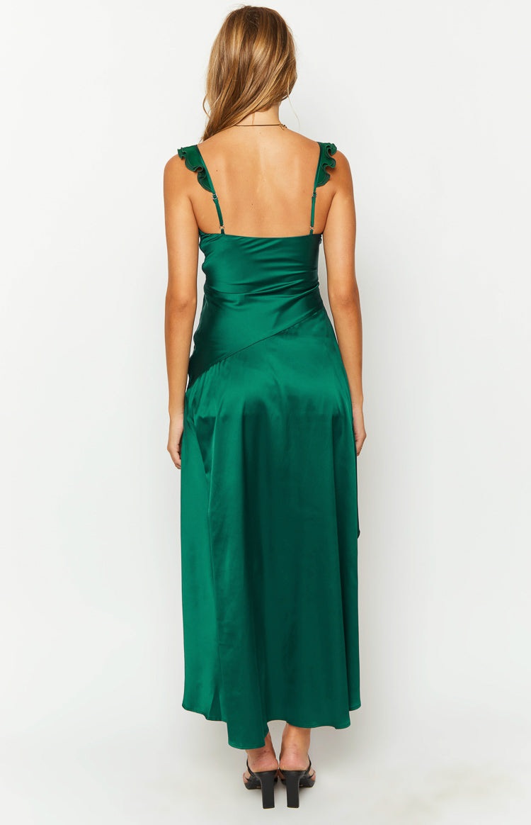 Shop Formal Dress - Corrina Green Maxi Dress third image