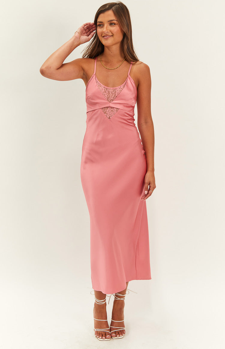 Collective Dress - Elery Pink Midi Dress image 3