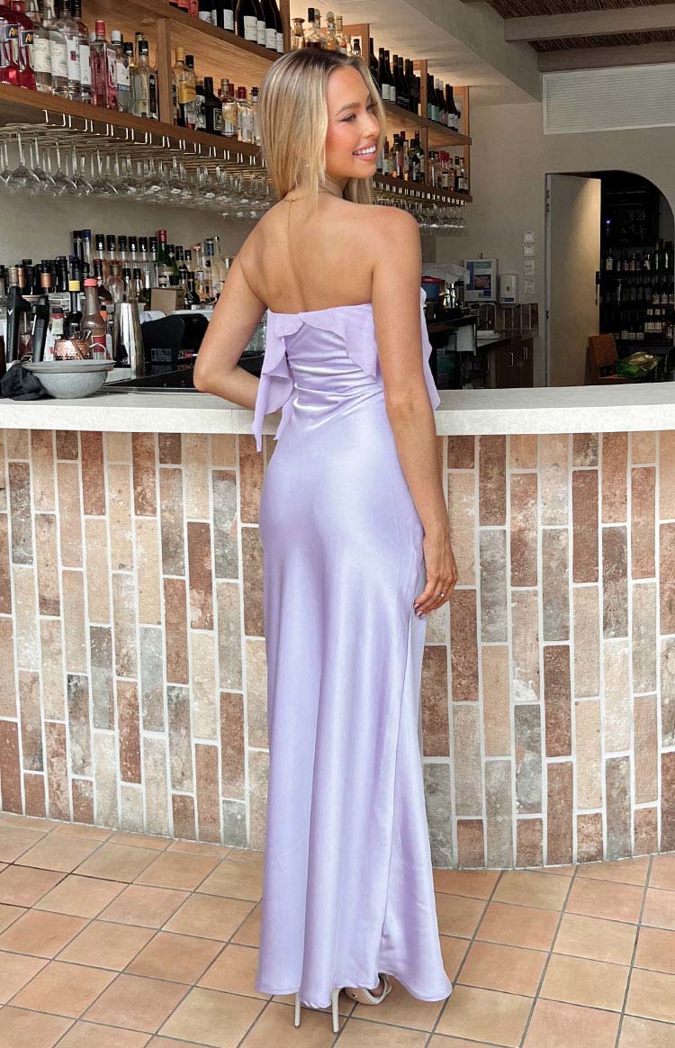 Faylinn Purple Strapless Maxi Dress Image