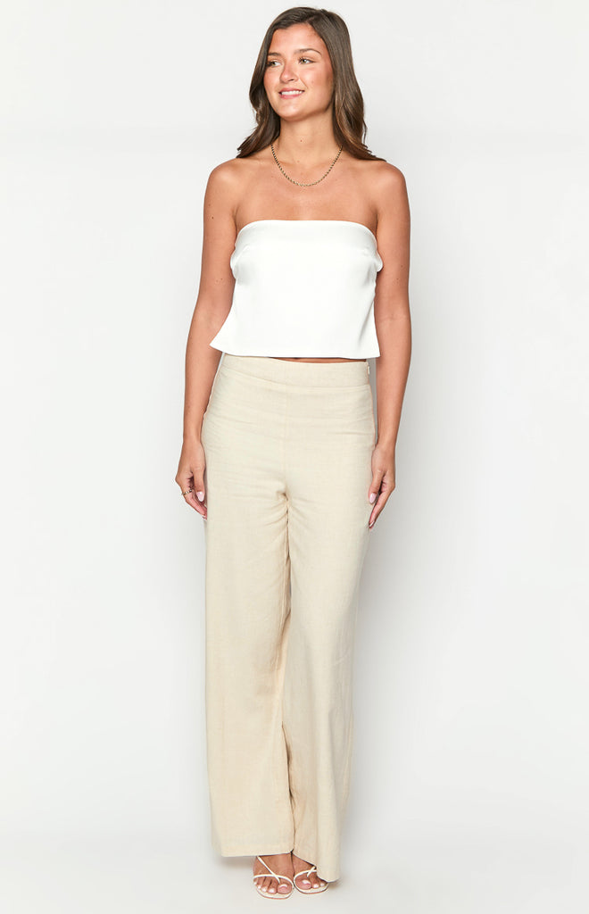 THE STRAPLESS TOP WHITE main image 1