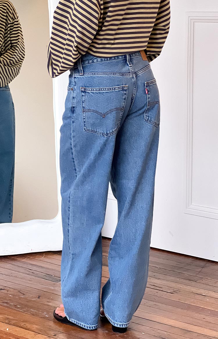 Wide Leg Jeans Womens Baggy Levi Jeans Baggy Jeans Levis High