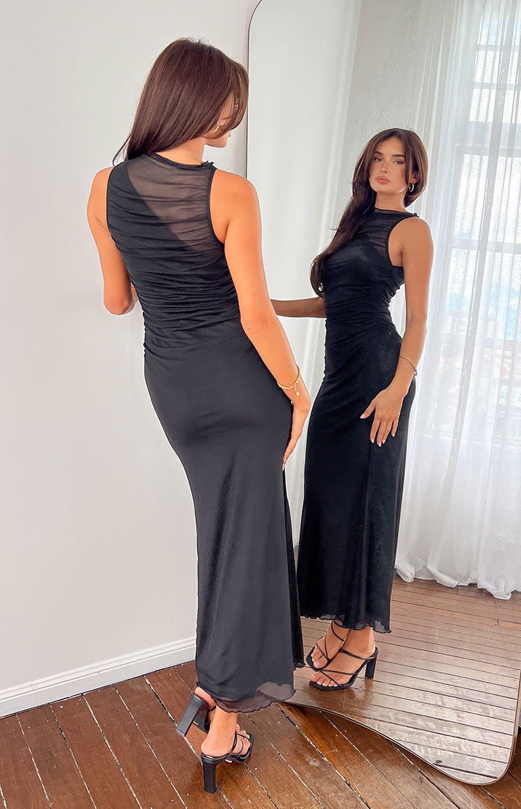 Luca Black Maxi Dress - View 5 | Shop Formal Dress