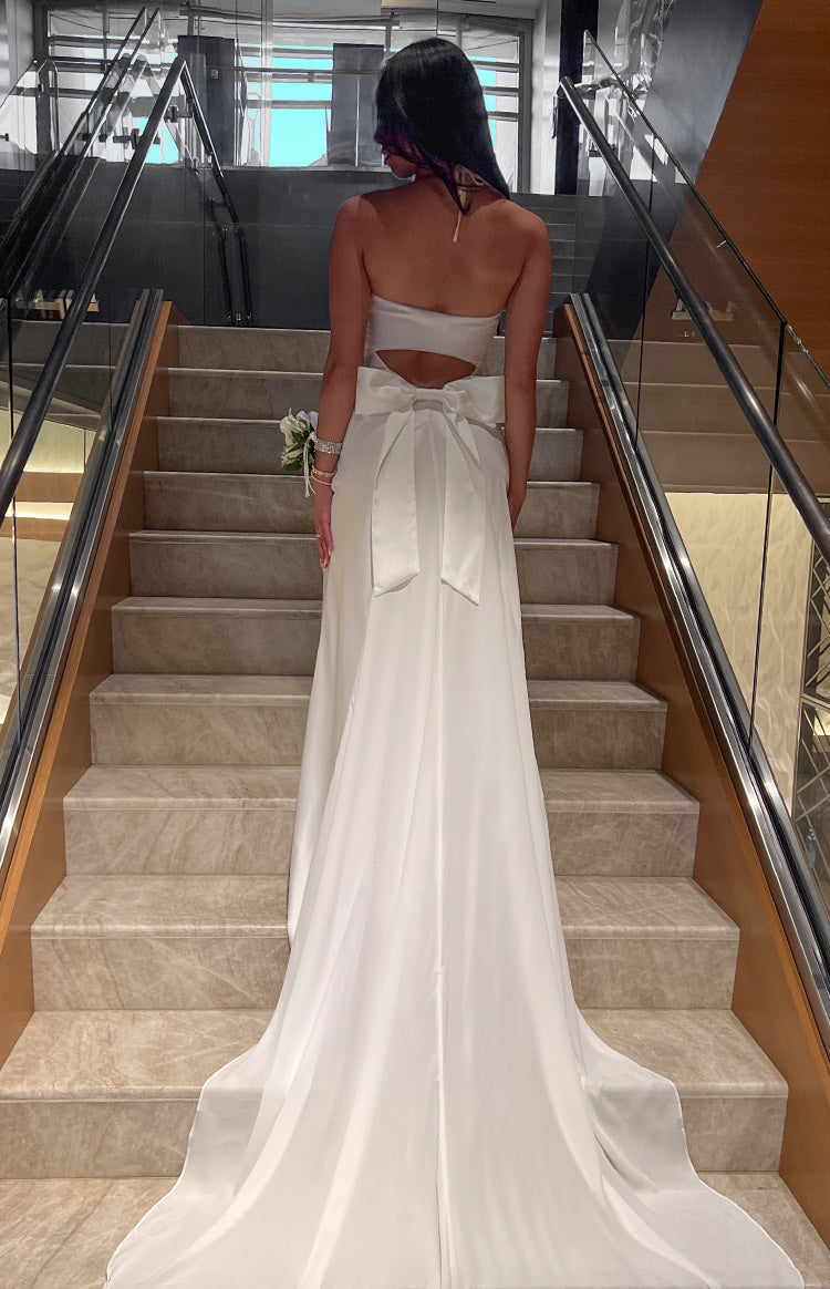 Collective Dress - Nicole White Maxi Dress image 5