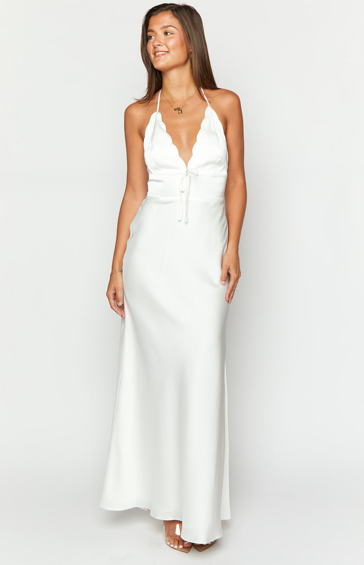 Collective Dress - Nicole White Maxi Dress image 6