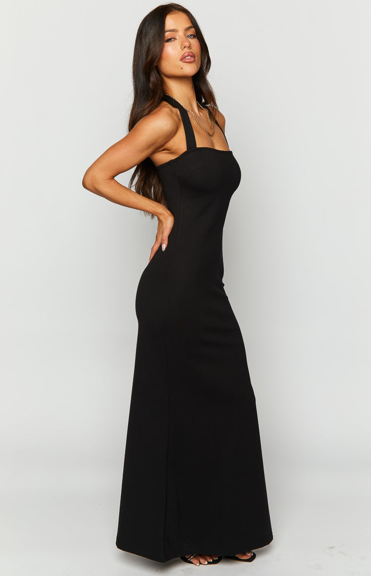 Raylan Black Maxi Dress Image