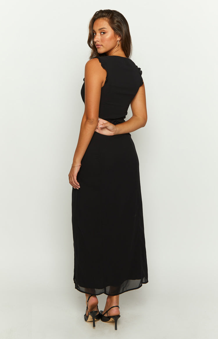 Vallure Black Maxi Dress Image