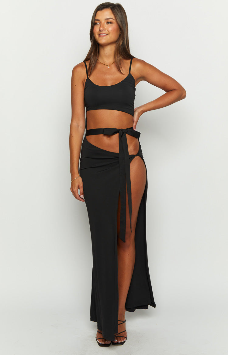 Wild Night Black Maxi Dress - View 1 | Shop Formal Dress