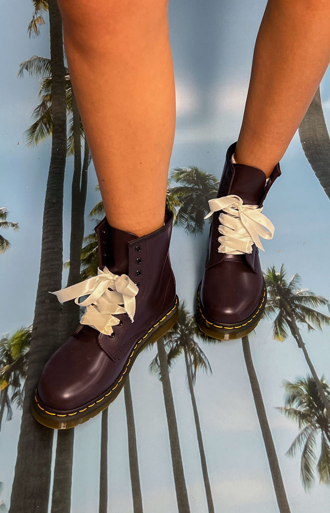 Dr. Martens 1460 8 Eye Old Oxblood Boot Beginning Boutique