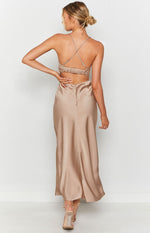 Taleah Cut Out Maxi Dress Mocha | Beginning Boutique AU Taleah Cut Out Maxi Dress Mocha | Beginning Boutique AU