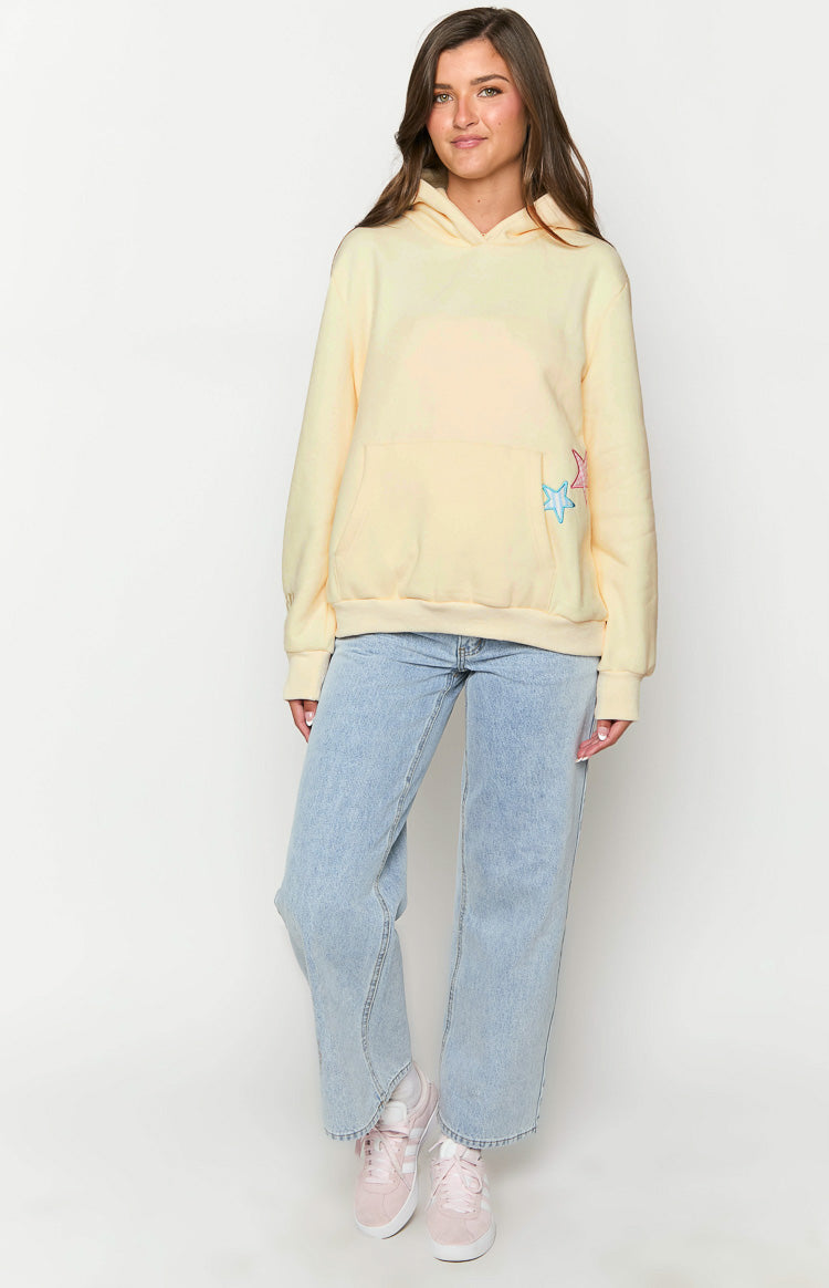 Beginning Cream Star Hoodie Beginning Boutique AU