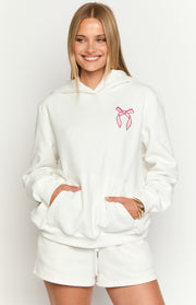 Beginning White Sweetie Hoodie