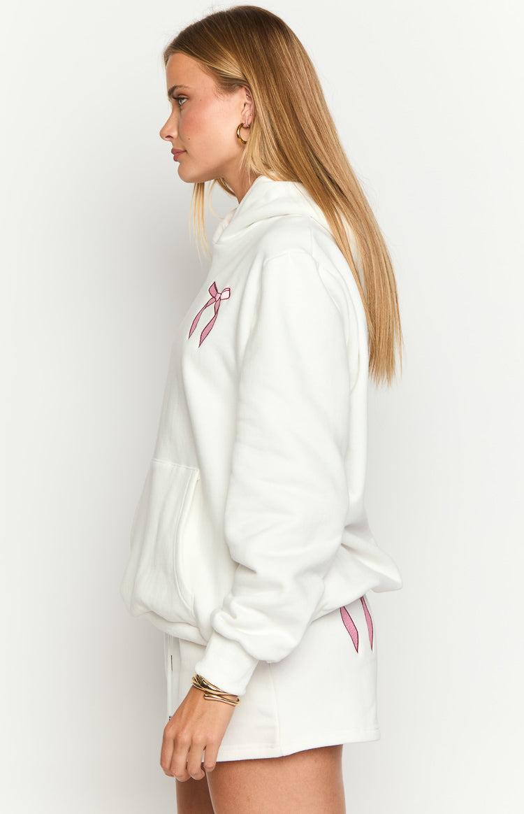 Beginning White Sweetie Hoodie