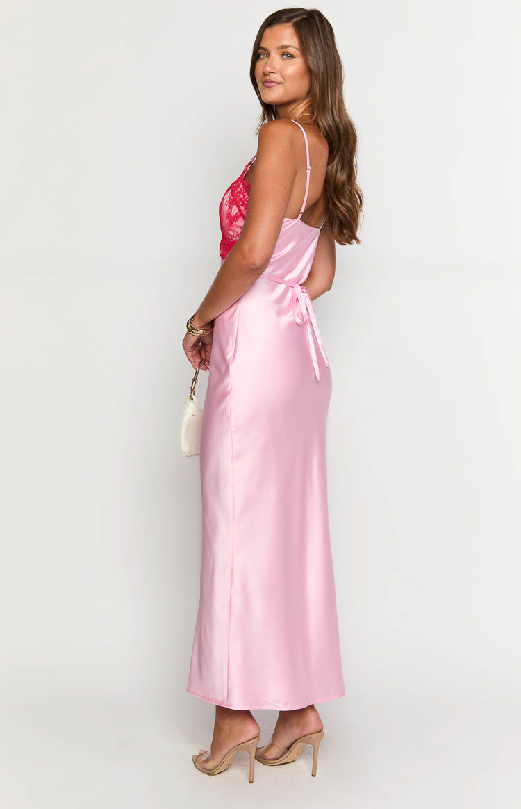 brandy maxi dress Brandy Pink Maxi Dress
