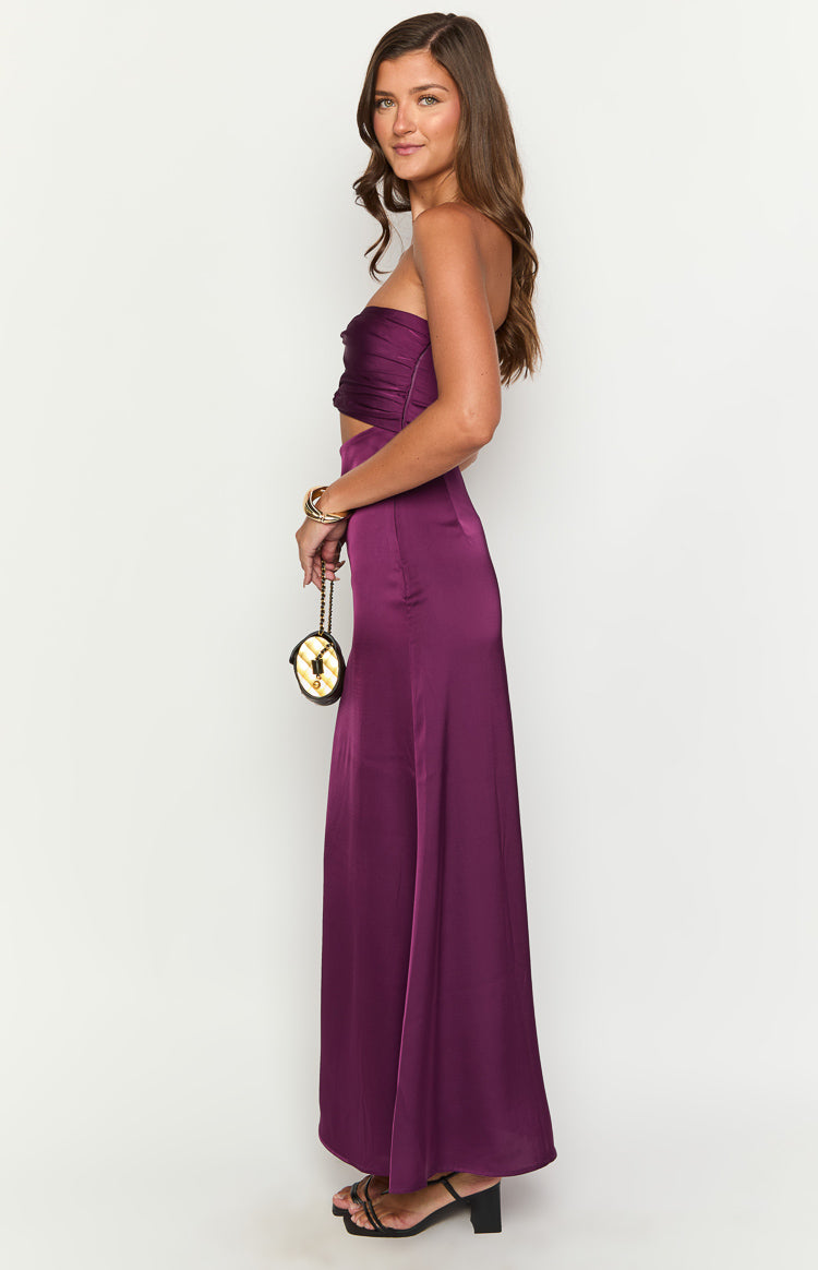 dark purple formal dresses australia Alice Purple Evening Dress – Dressxox main image 0