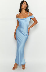 Darby Light Blue Maxi Formal Dress – Beginning Boutique