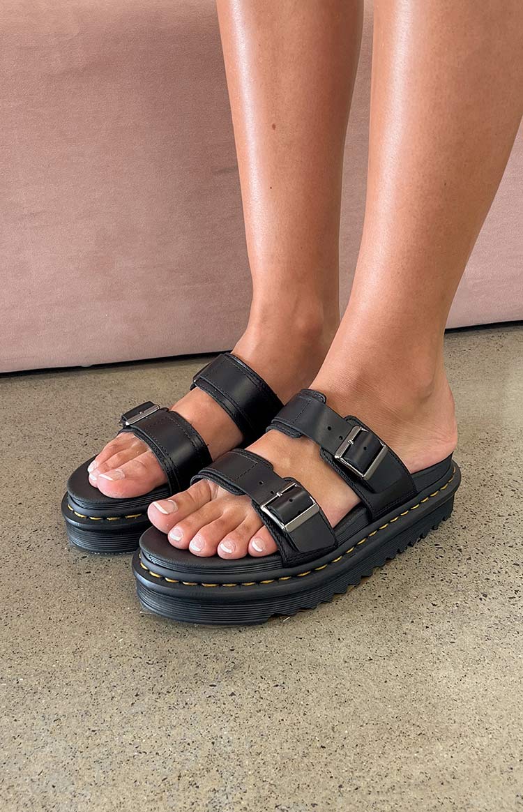 Dr. Martens Myles Slide Sandal Black Image