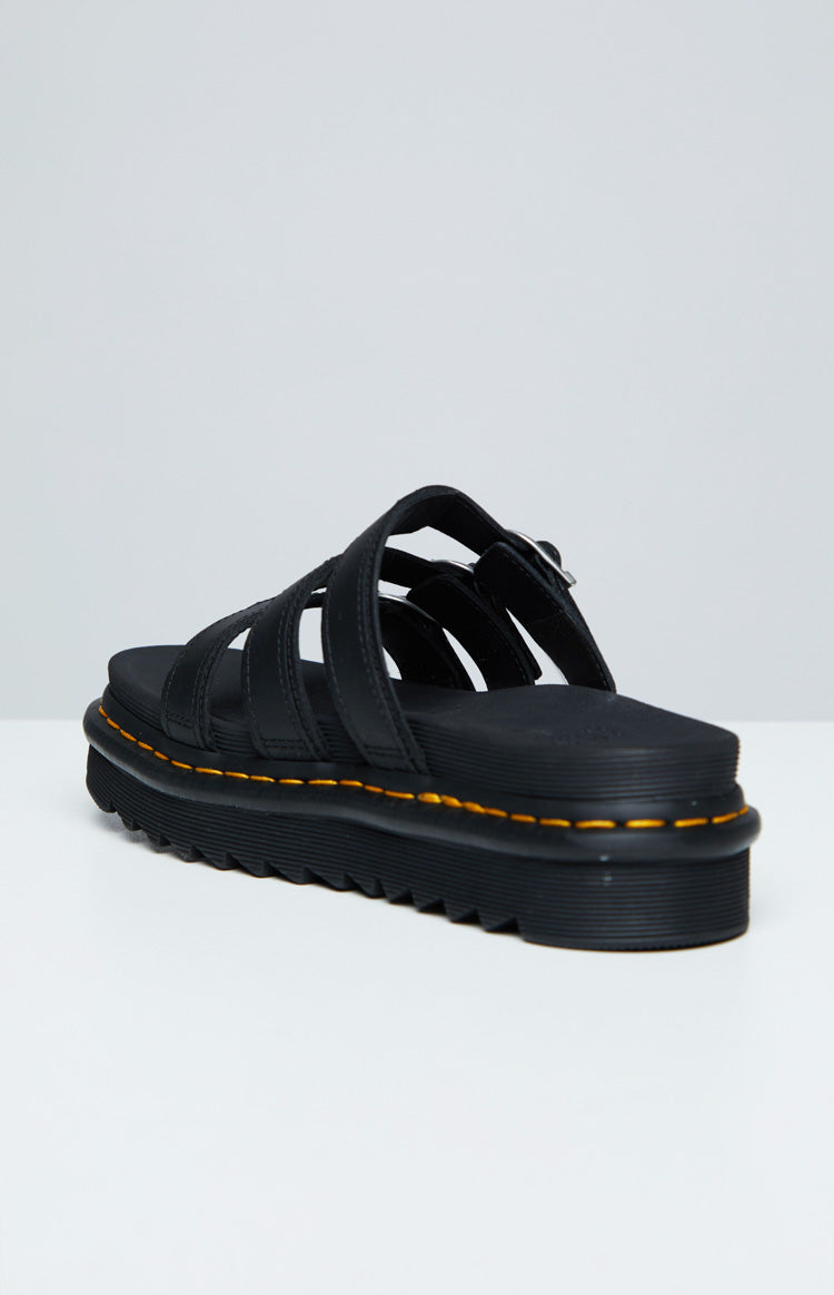 Martens Blaire Black Slide - Main Image