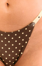 Ellis Brown Polka Dot Bikini Bottoms Image