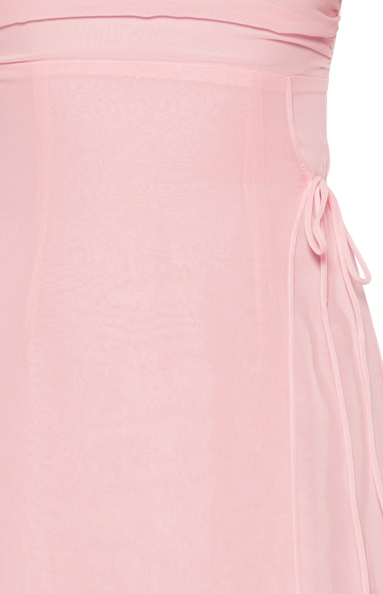 Flossie Pink Maxi Sleeveless Dress Image