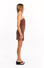 Frankie Brown Mini Dress Image