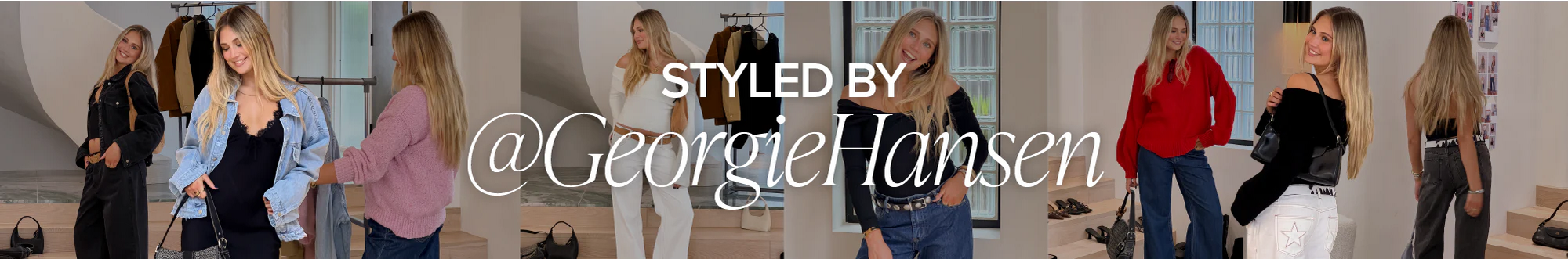Georgie Hansen x Beginning Boutique Collection Banner