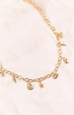 Gold Chain Shell Belt Image