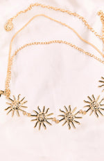 Gold Multi Chain Star Belt Image