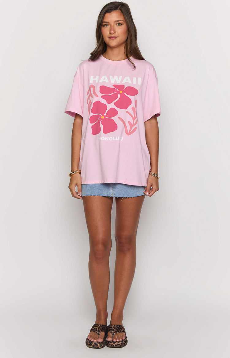Hawaii Pink Tee | Beginning Boutique AU