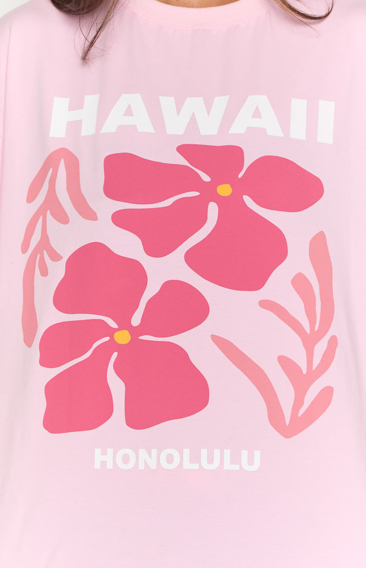 Hawaii Pink Tee | Beginning Boutique AU