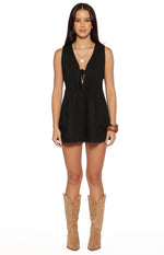 Hector Black Playsuit Image