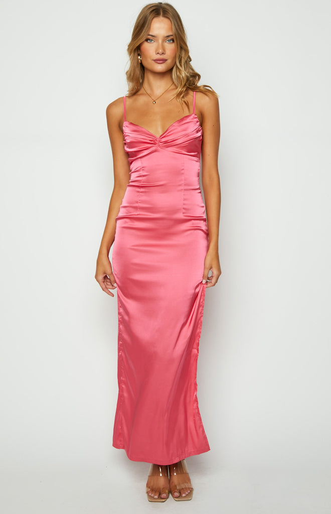 Honey Pink Maxi Dress – Beginning Boutique