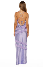Inara Lilac Ruffle Maxi Dress - PRE ORDER Image
