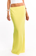 Jacqulin Yellow Maxi Skirt Image