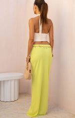 Jacqulin Yellow Maxi Skirt Image
