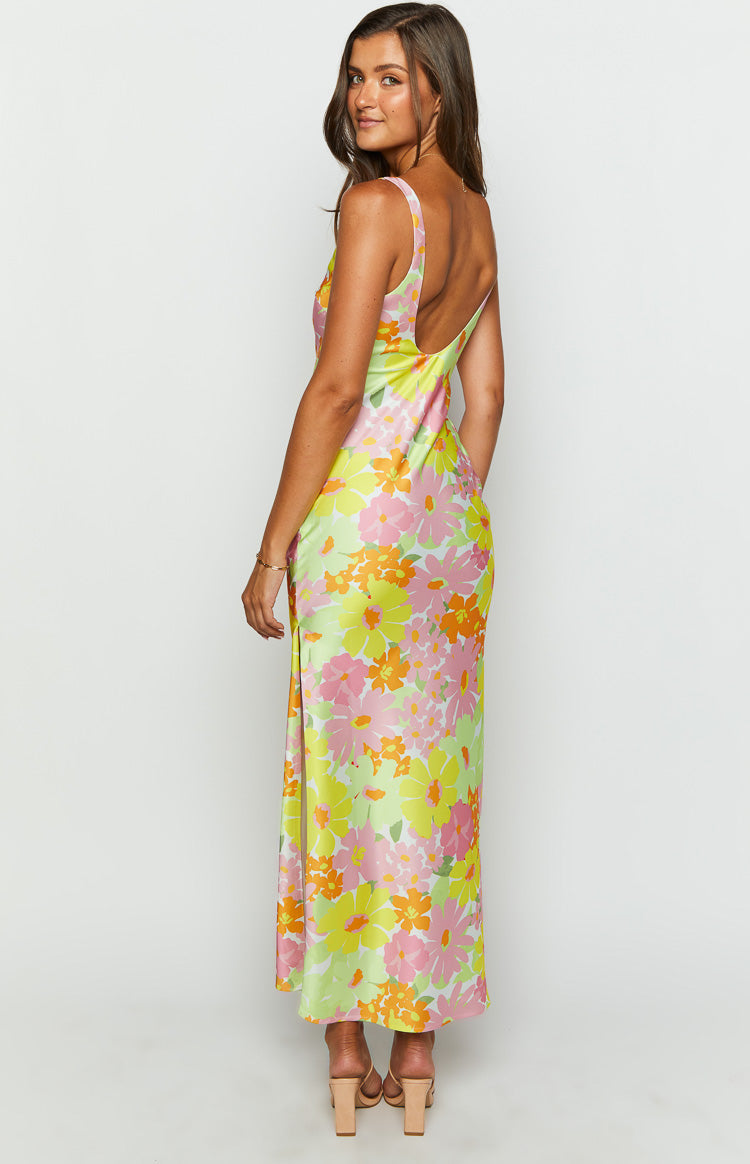 Jovie Yellow Floral Maxi Dress – Beginning Boutique