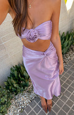 Kaylea Lilac Maxi Skirt Image