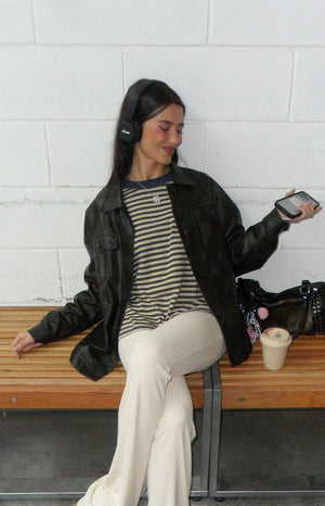 Lioness Bloom Beige Long Sleeve Top