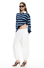 Lioness Countryside Jersey Midnight Stripe Image