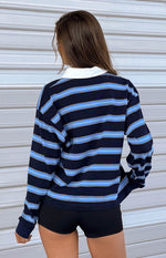 Lioness Countryside Jersey Midnight Stripe Image