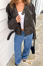 Lioness Onyx Driftwood Bomber Image