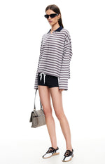 Lioness Rebels Jersey Noir Stripe Image