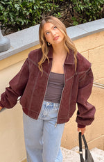 Lioness Shiraz Vista Bomber Jacket Image