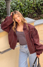 Lioness Shiraz Vista Bomber Jacket Image