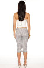 Lioness Starlet Capri Moonlight Plaid Image