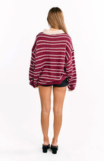 Lioness Rising Sun Jersey Crimson Image