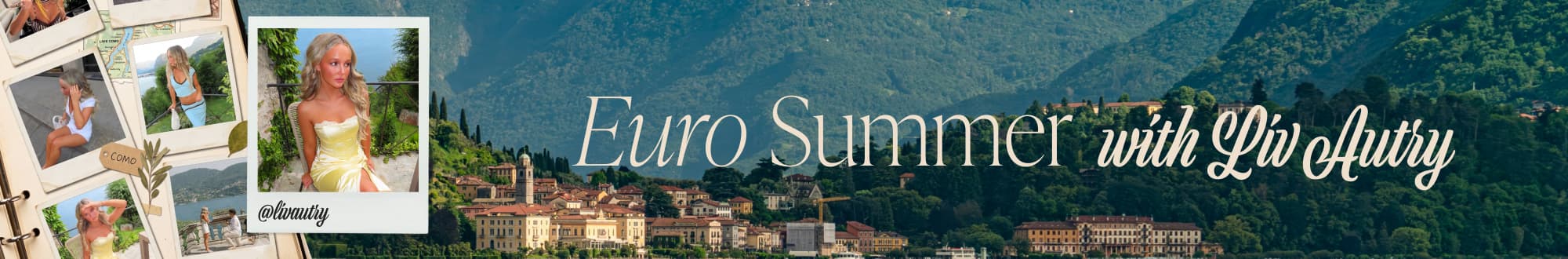 Liv's Summer Lookbook Collection Banner