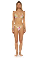 Love From Janet Portovenere Print Tie Side Bikini Bottoms Image